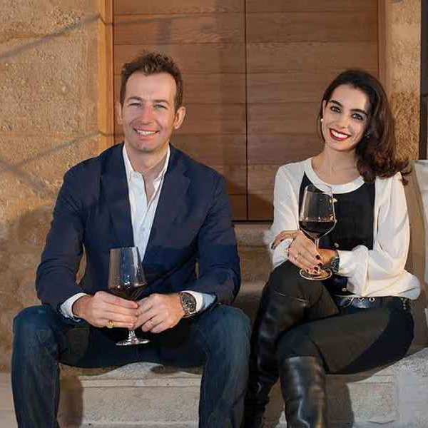 Federico Lombardo di Monte Iato and Irene Di Gaetano